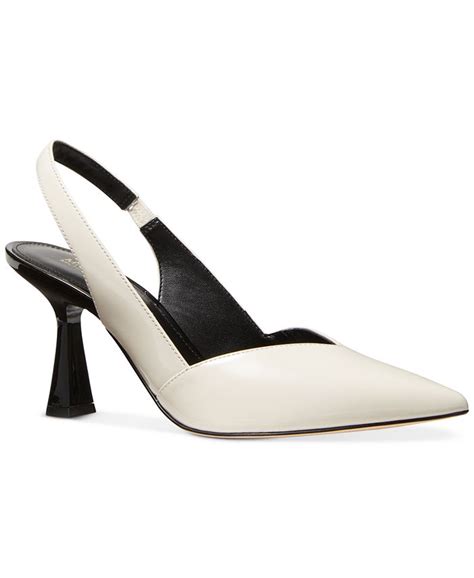 michael kors chelsea leather pump|Michael Kors Chelsea Patent Leather Slingback Pumps .